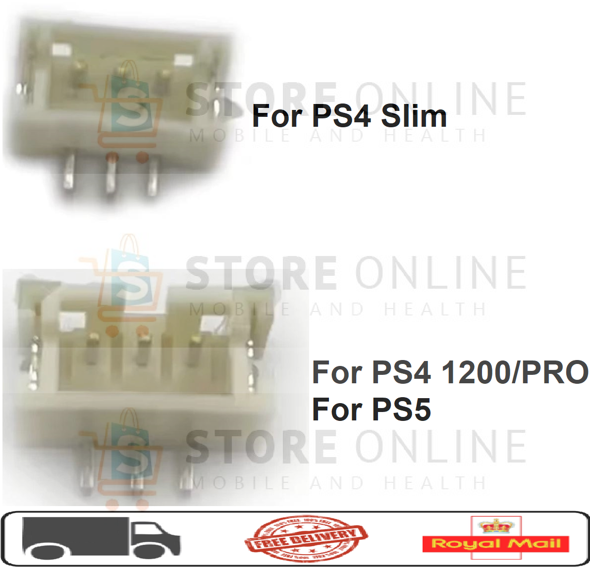 For Sony PlayStation 4 Sony PlayStation 5 1200 2000 7000 BDM internal Cooling Fan Connector FPC