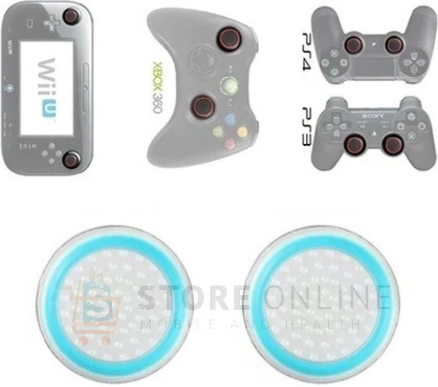 Non-Slip Analog Joystick Thumbstick Thumb Stick Grip Caps for PS3 PS4 PS5 Xbox
