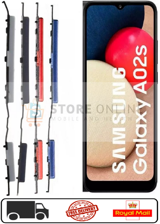 For Samsung Galaxy A02s A025 Replacement Power and Volume Side Button