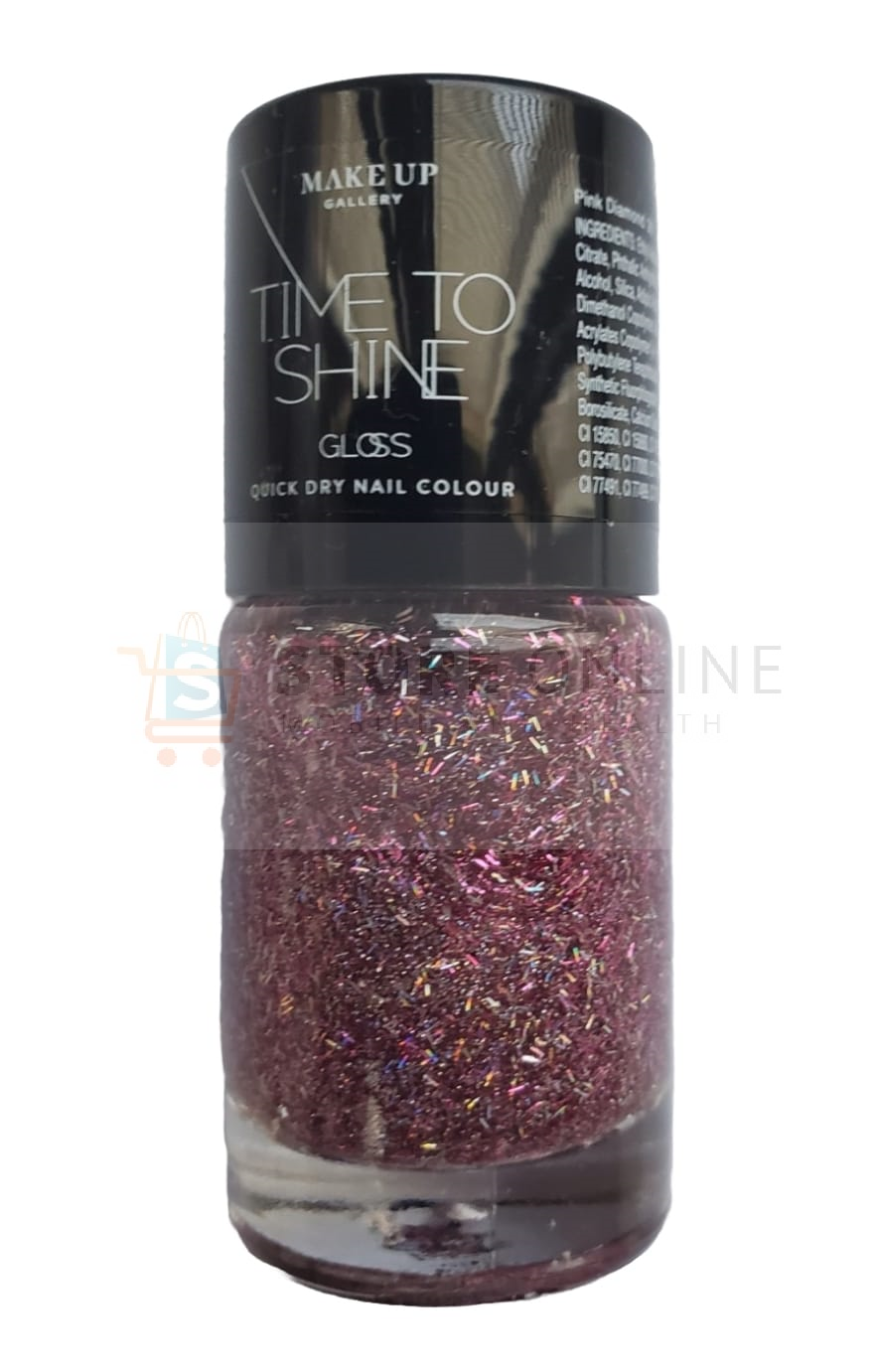 Nail Color Nail Polish Nail Paint Quick Dry Make Up Gallery Time To Shine 10ml