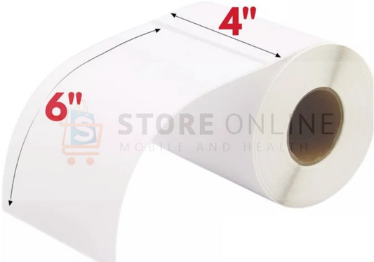 6"x 4" Address Thermal Printer Label 100x150mm Royal Mail Evri UPS Zebra Toshiba