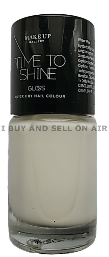 Nail Color Nail Polish Nail Paint Quick Dry Make Up Gallery Time To Shine 10ml